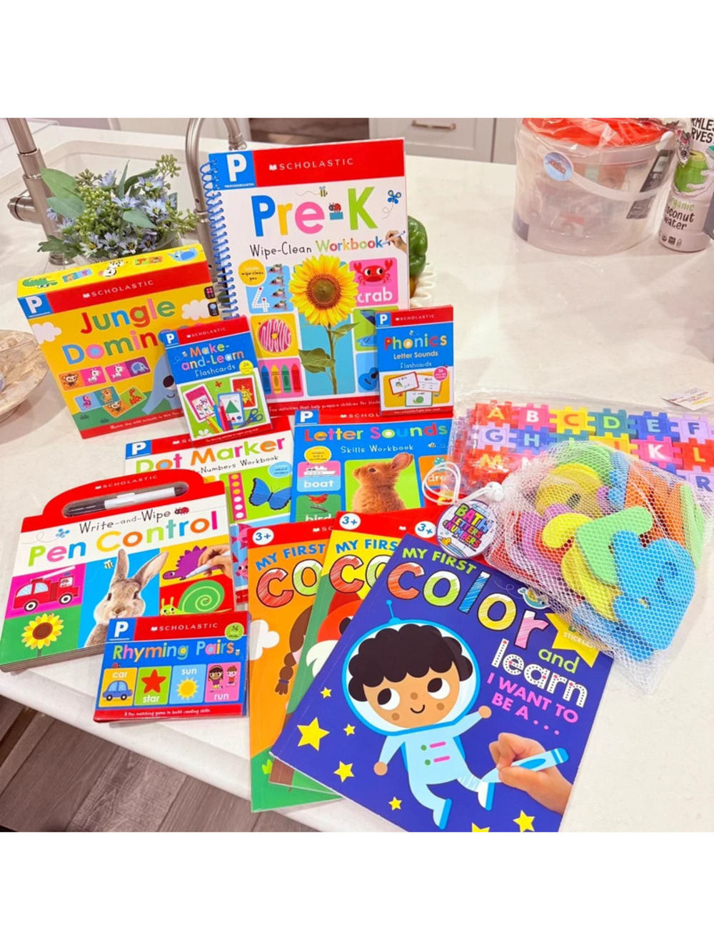 Scholastic pre-k learning bundle